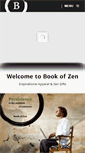 Mobile Screenshot of bookofzen.com